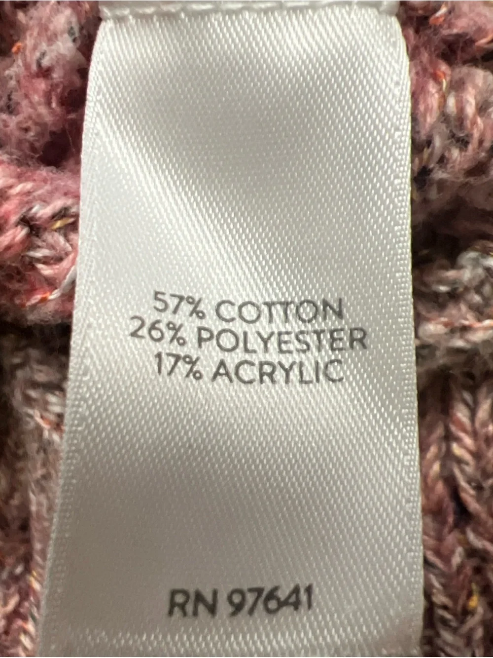 Heathered Pink Crewneck Sweater - Women's Comfortable Knit